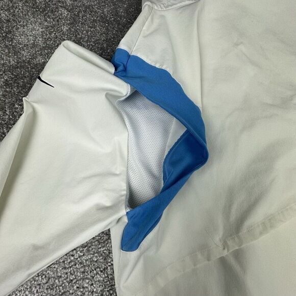 Nike Tennessee Titans On Field Sweatshirt Mens Large White Team Issued Zip Up - Picture 9 of 9